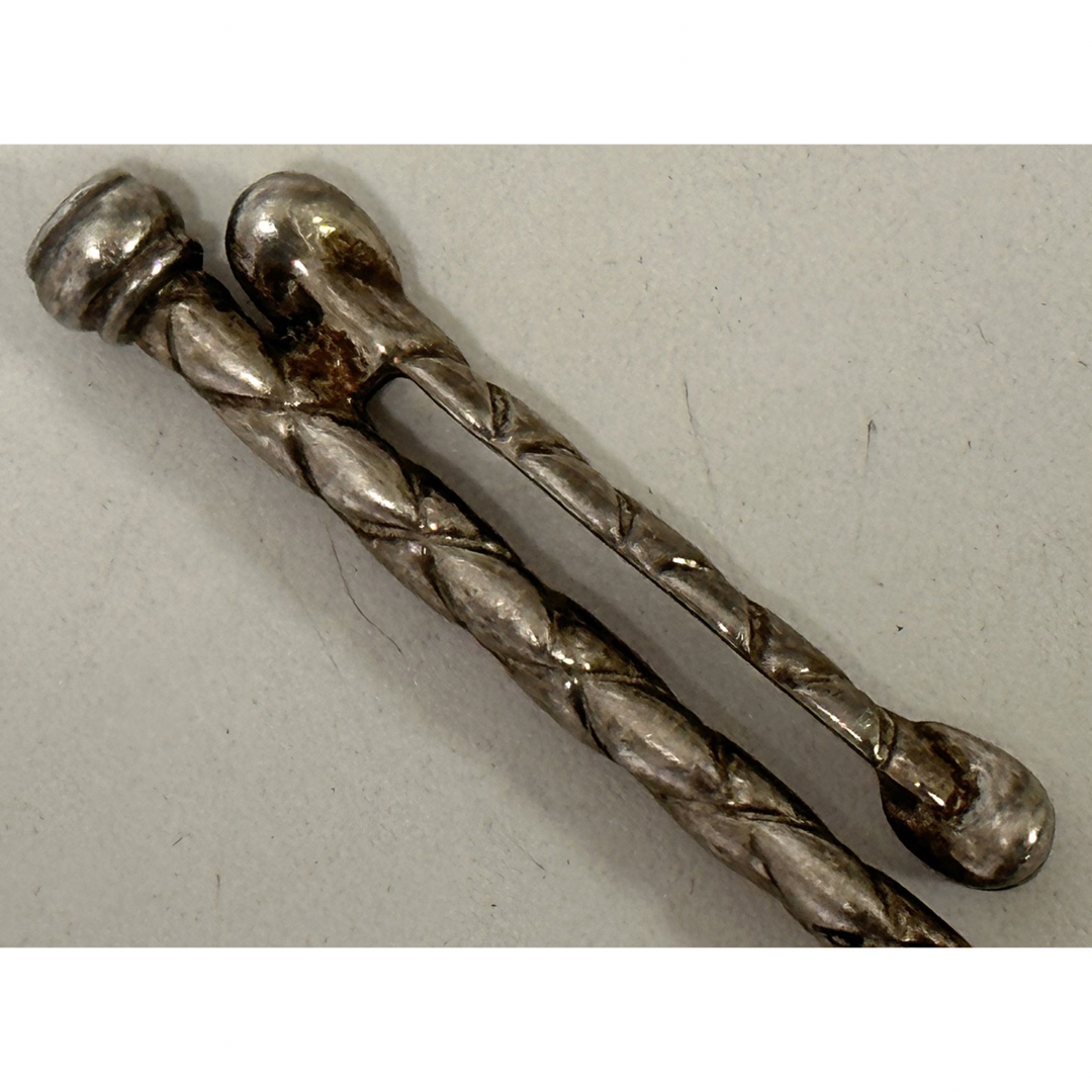 銀製品 シルバー925 SILVER925 彫金 耳かき(耳掻き みみかき)の通販は