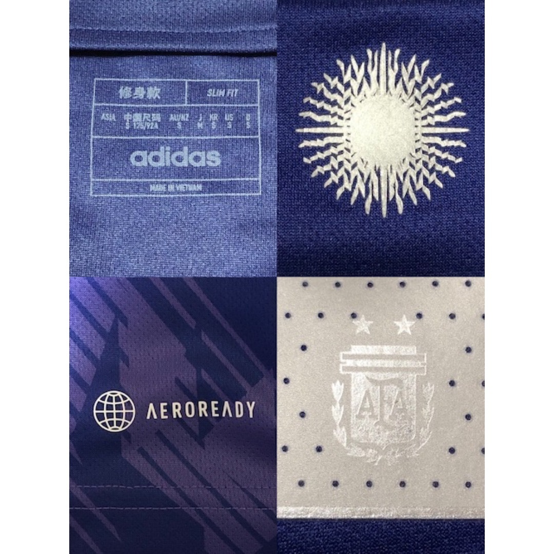 adidas - アルゼンチン代表 2022 #10 メッシ Mサイズ ユニフォーム 2枚