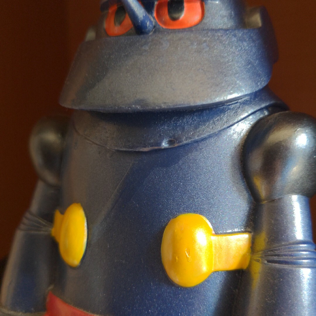 商工中金 鉄人28号 貯金箱 昭和レトロ ノベルティ ソフビ 商工中金