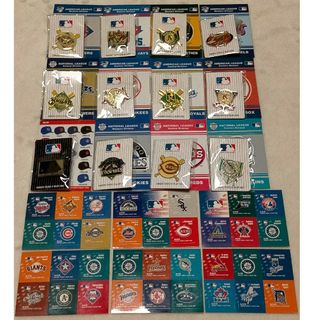 メジャーリーグベースボールガム ピンバッチ,カード,シール セットの