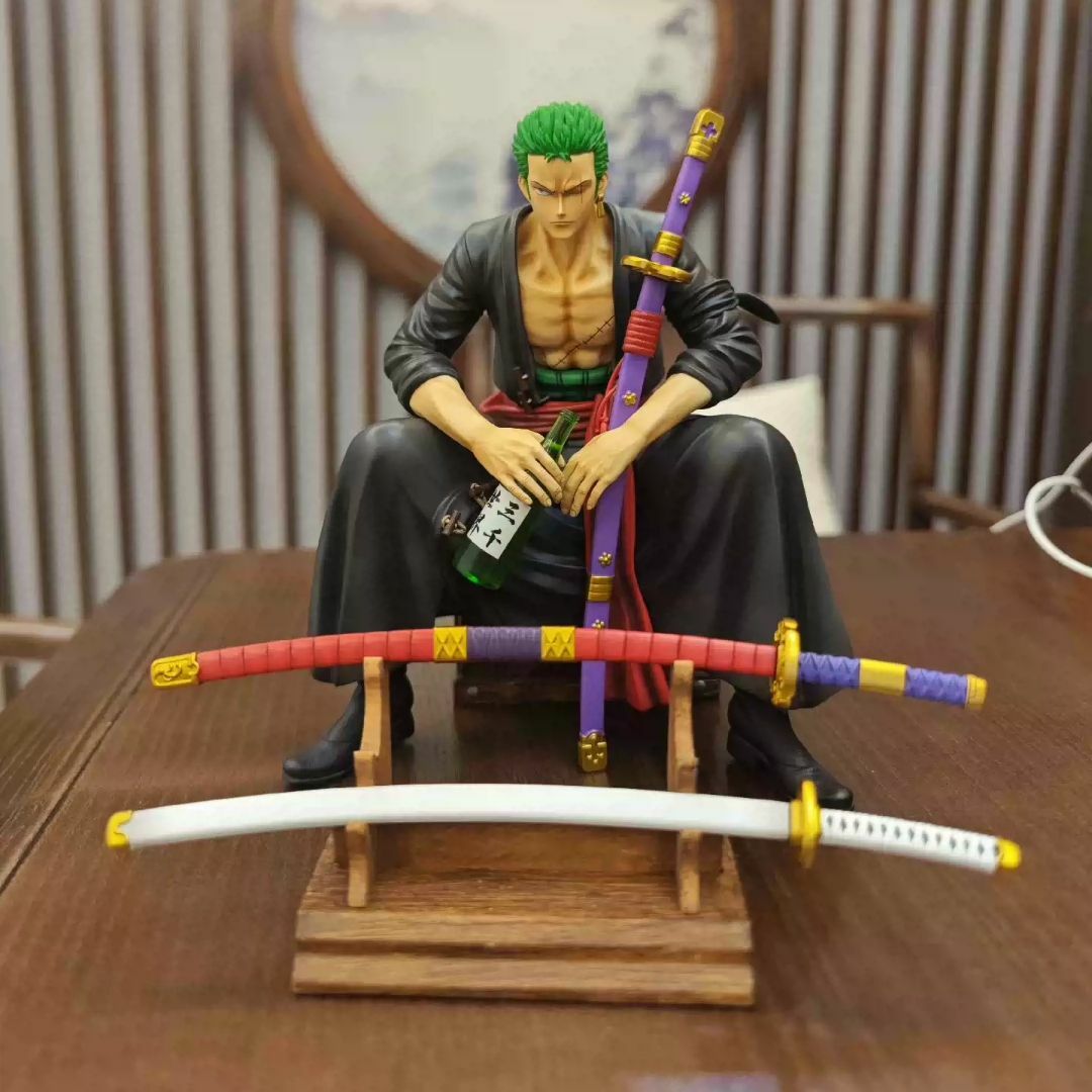 ワンピース 鬼ヶ島 ロロノア・ゾロ ガレージキット フィギュア 塗装