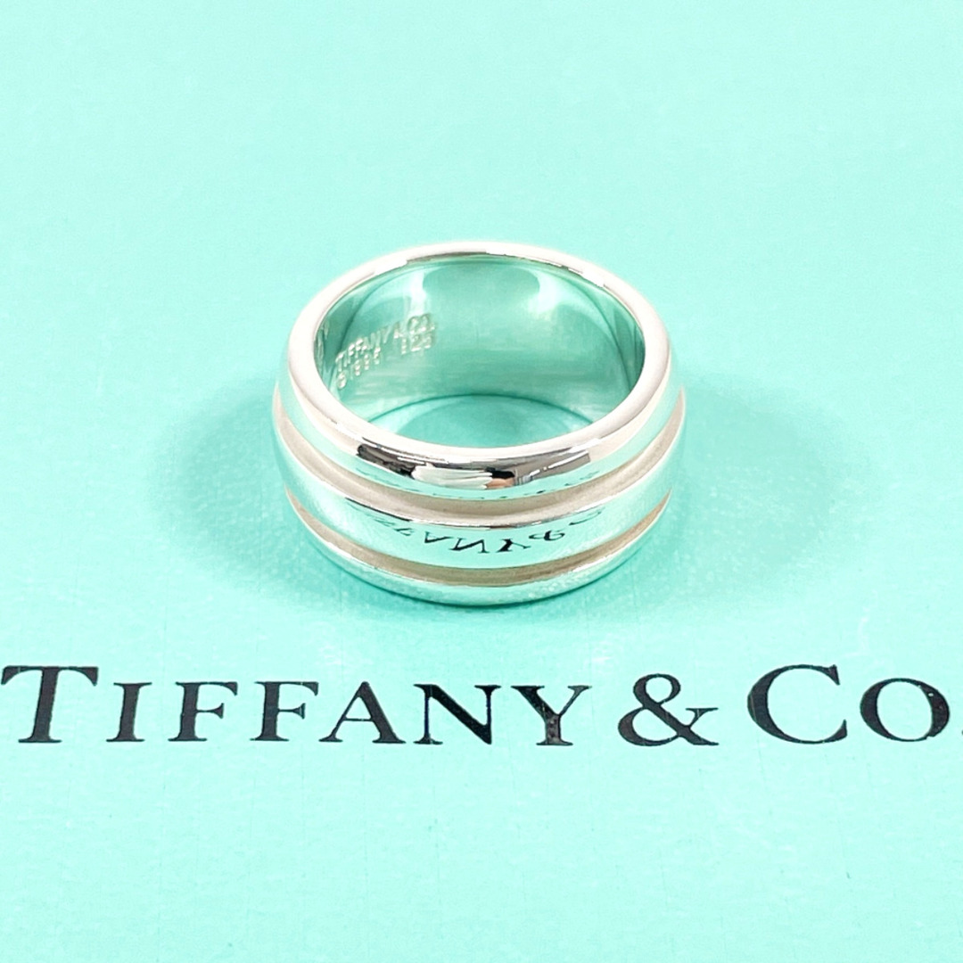 Tiffany &Co. グルーブドダブルリング