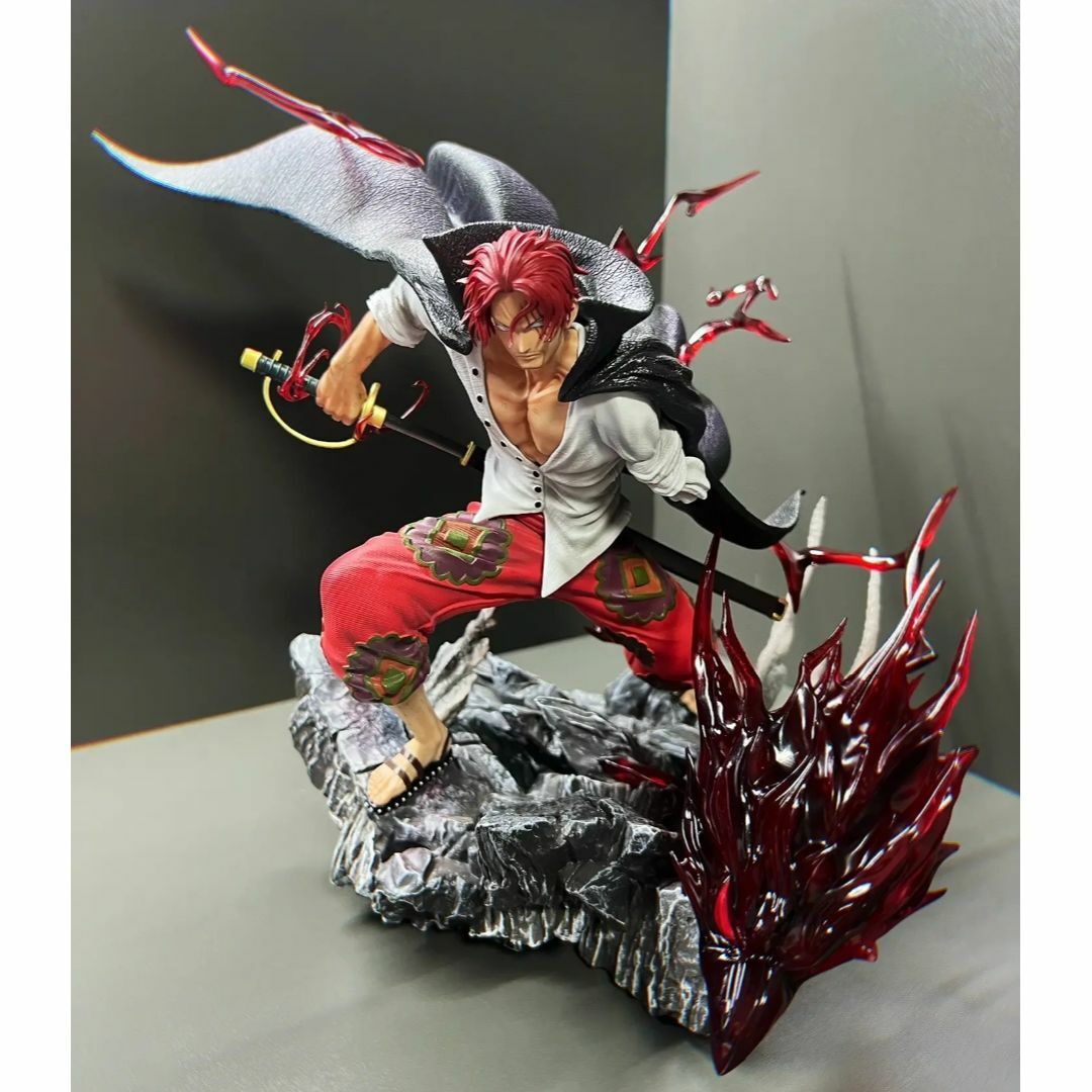 ワンピース 新四皇 赤髪のシャンクス フィギュア ガレージキット 塗装