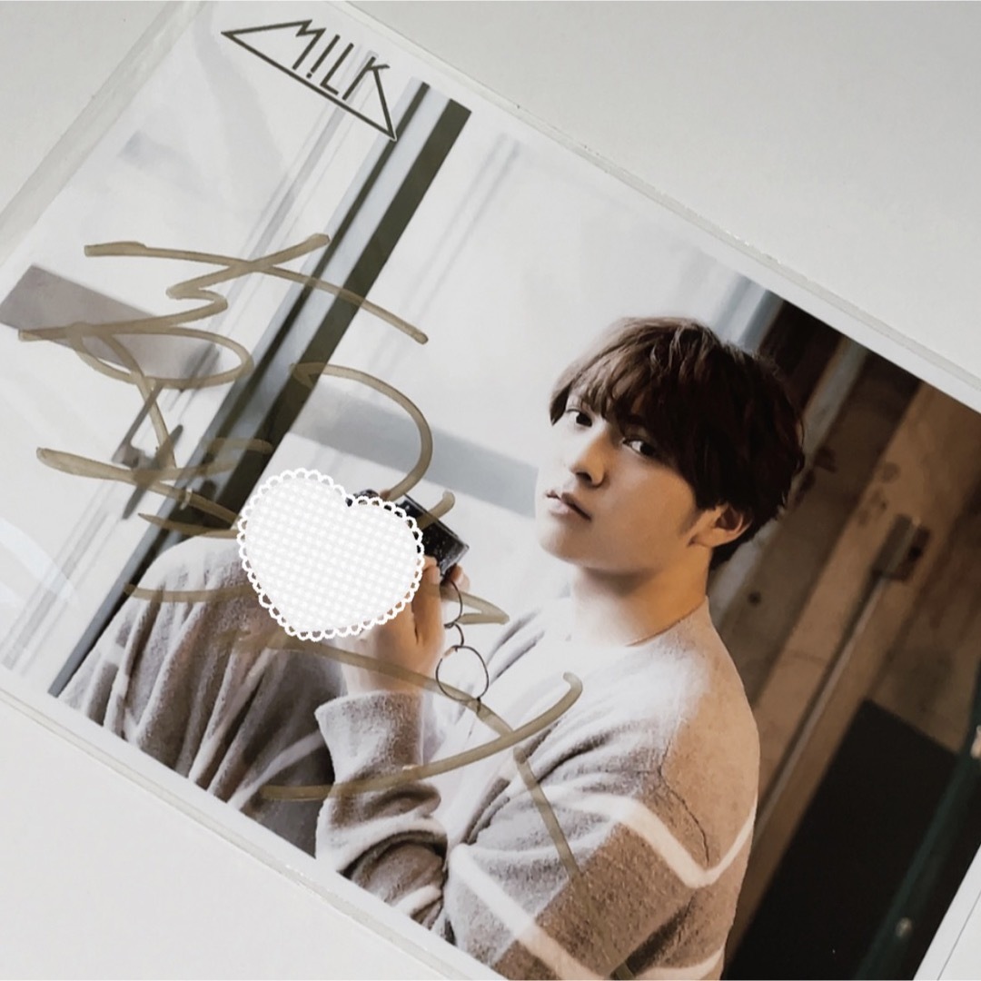 吉田仁人 生誕 生写真 サインの通販 by オタクグッズ｜ラクマ