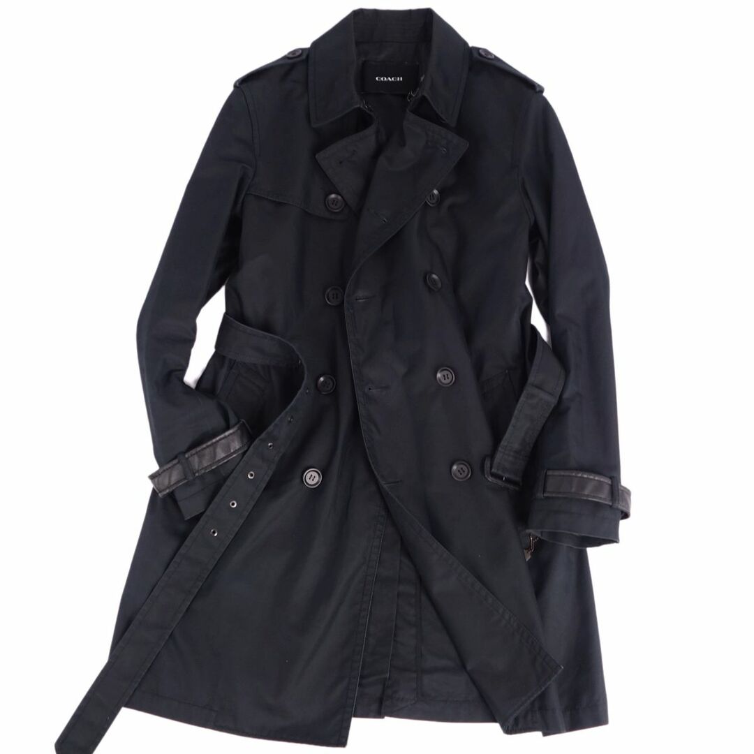 COACH - コーチ COACH コート トレンチコート 裏シグネチャー ベルト
