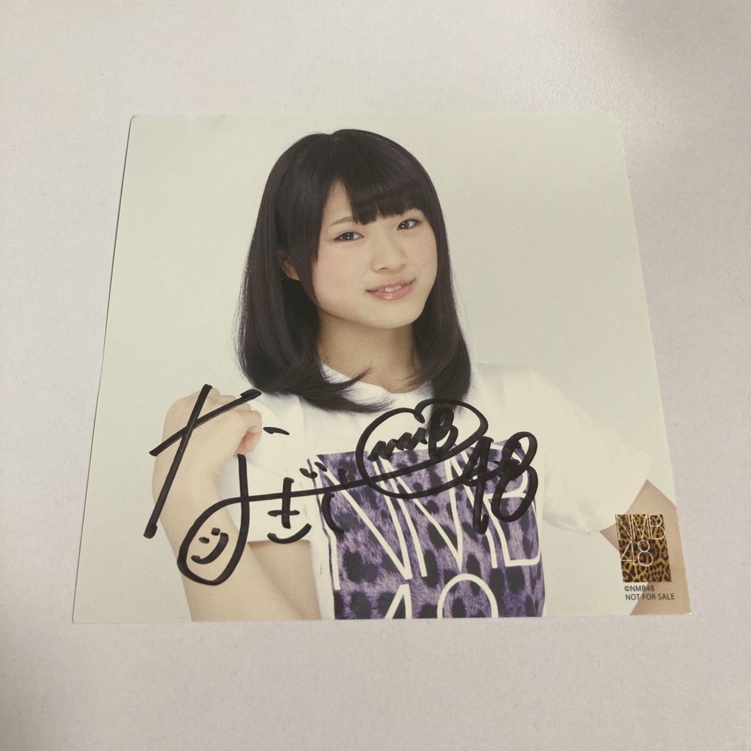NMB48 - 渋谷凪咲 直筆サインの通販 by :)｜エヌエムビーフォーティー