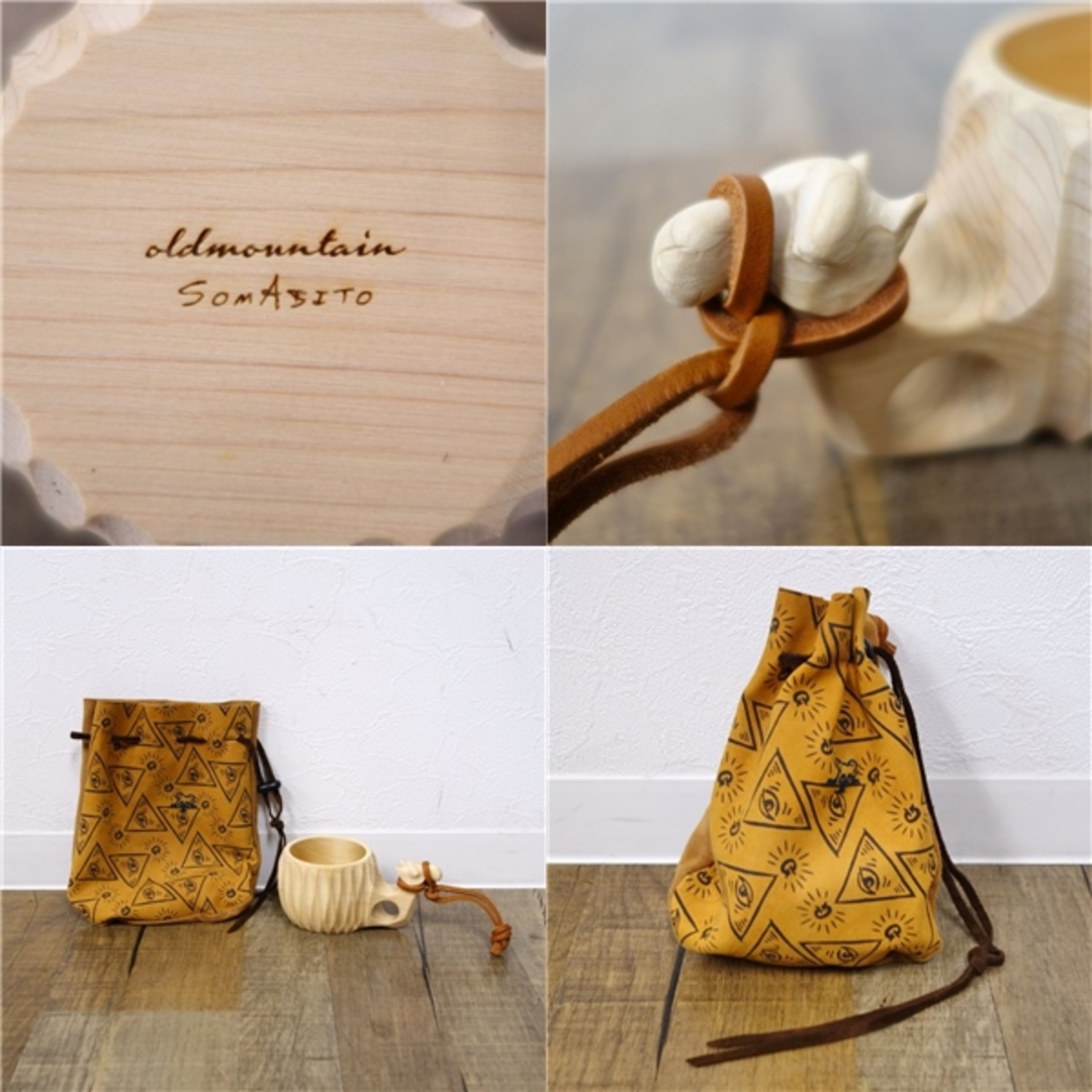 極美品 ソマビト オールドマウンテン somabito×OLDMOUNTAIN RAKUSA