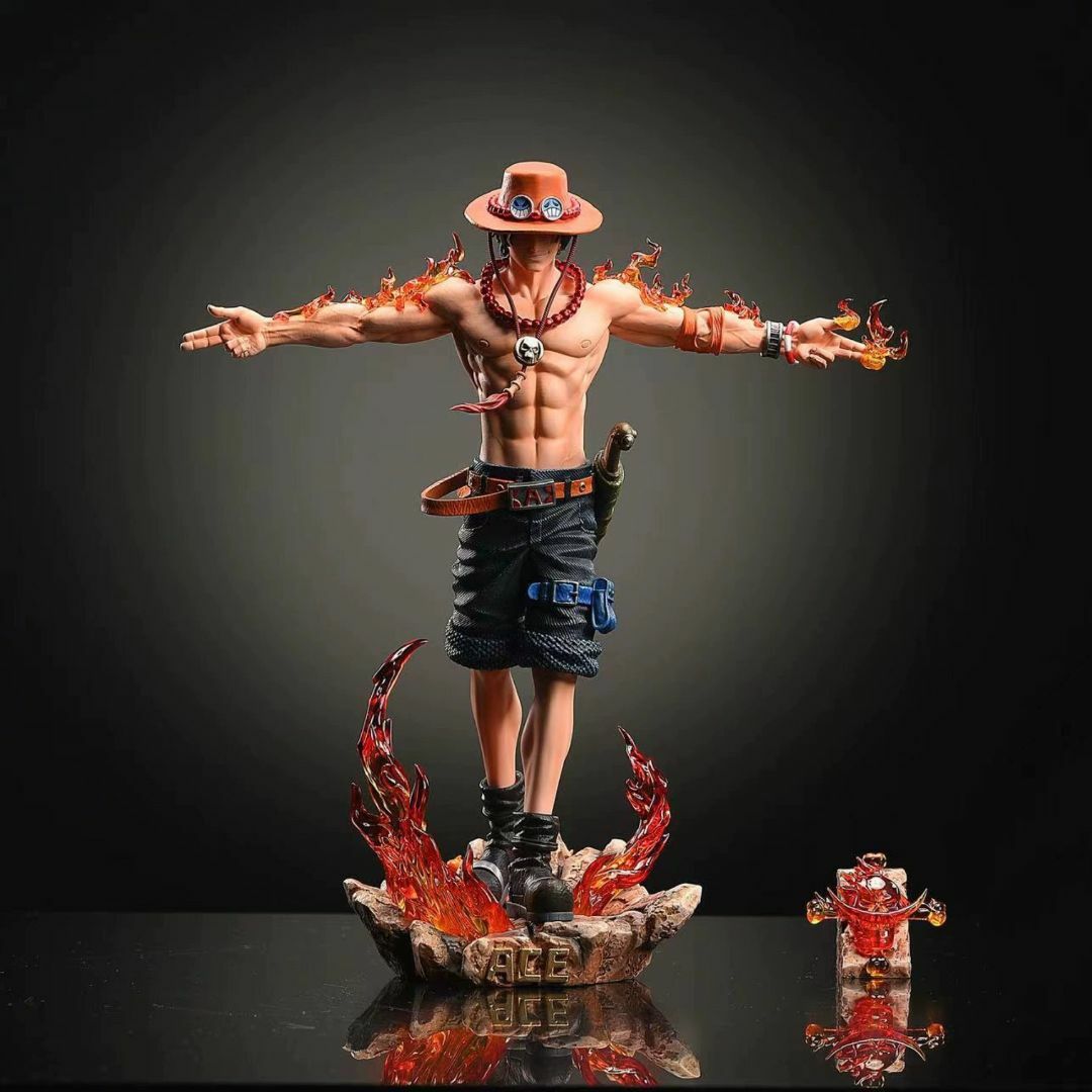 ワンピース ポートガス・D・エース フィギュア ガレージキット LX