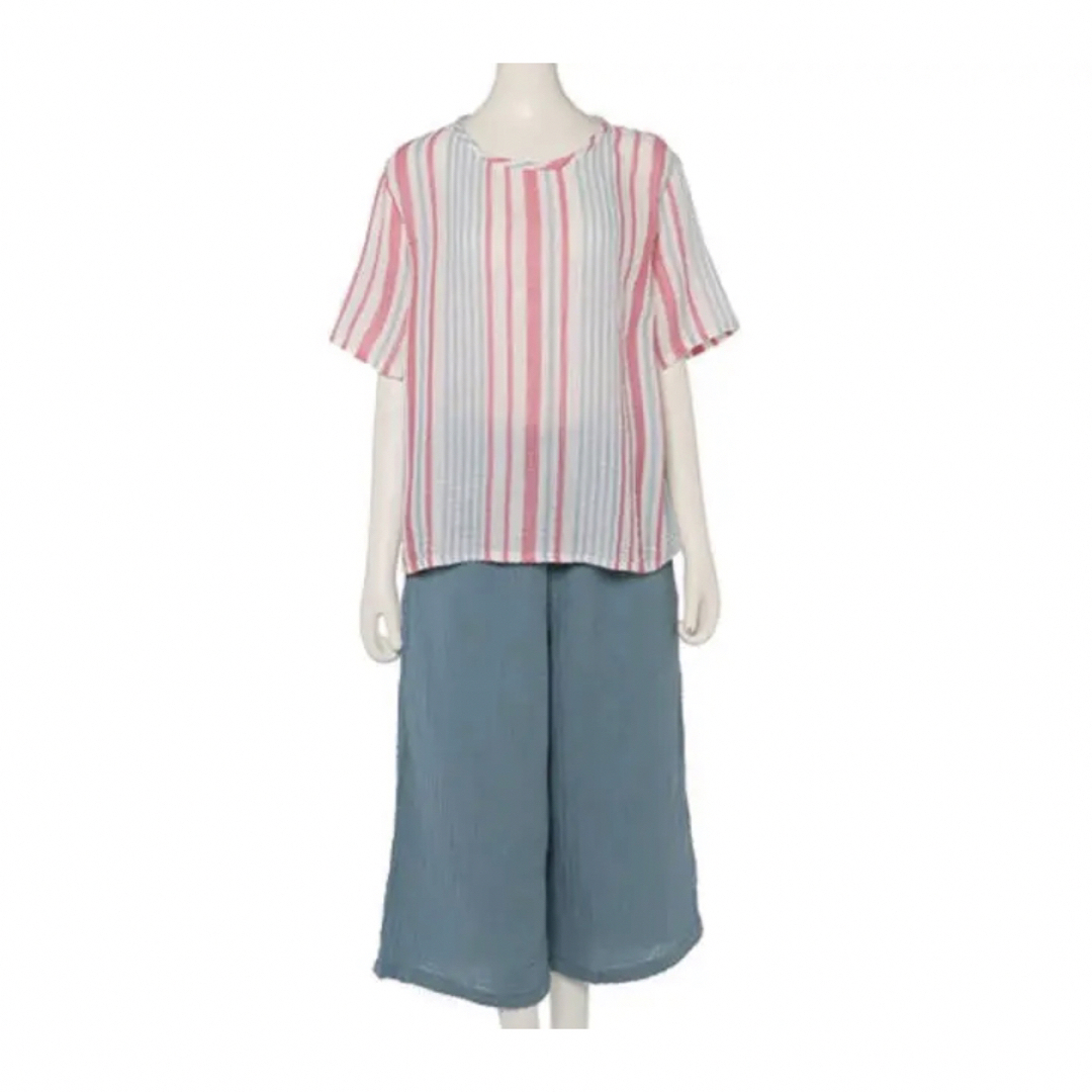 ANA 機内販売限定〈内野〉さわやかガーゼ ルームウェア（ピンク）