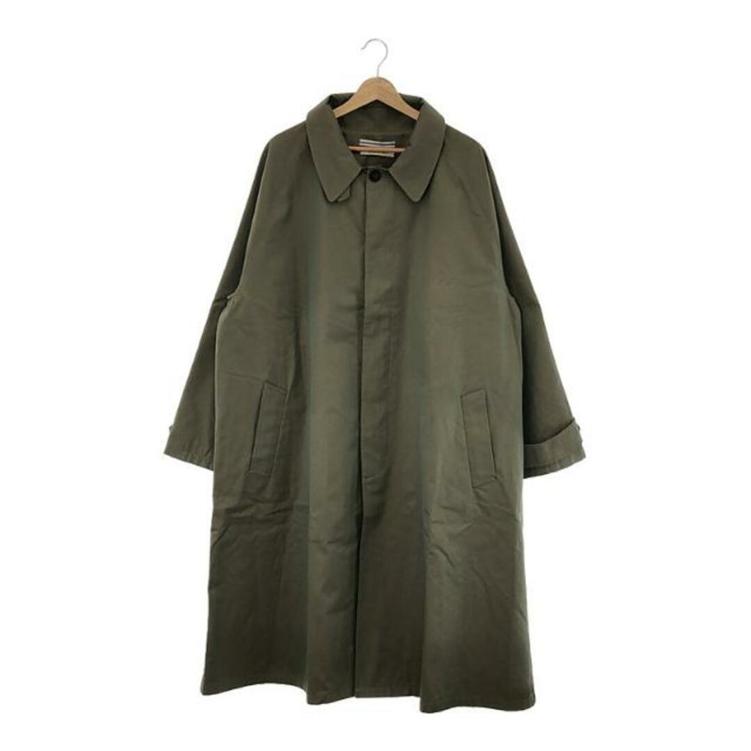 Cristaseya / クリスタセヤ | OVERSIZED TRENCH WITH LEATHER PATCH