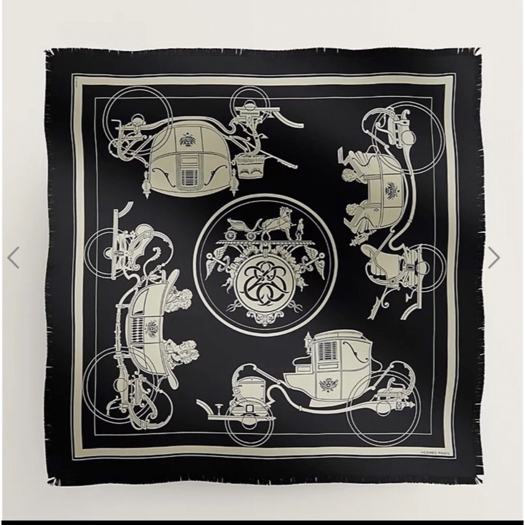 HERMES - 値下げ！新品未使用 エルメス 新作 カレH 80 《エクス