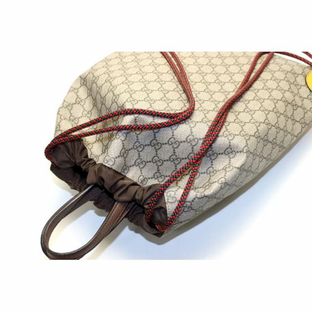 グッチ GGスプリーム ドローストリング ナップサック□09oh2827789