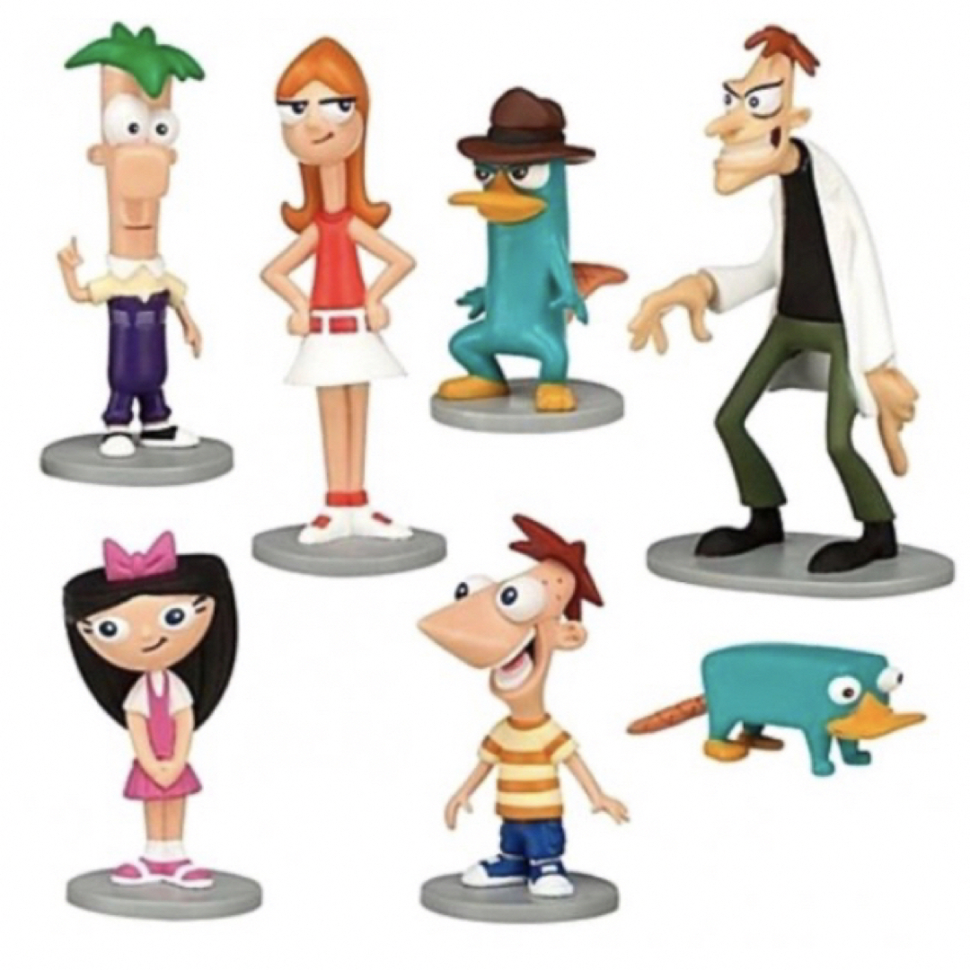 Disney - ディズニー フィニアスとファーブ フィギュアリンプレイ