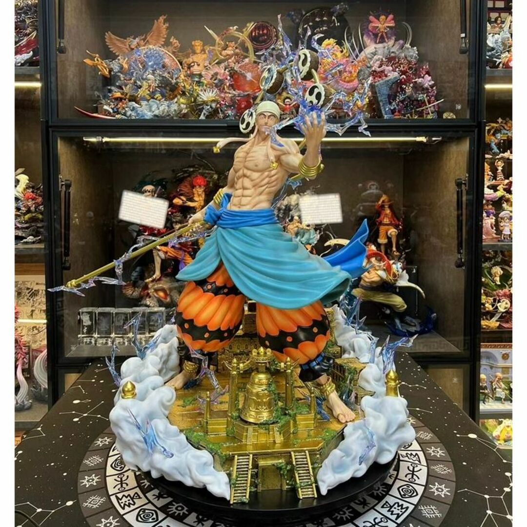 ワンピース 神 エネル ゴッド フィギュア ガレージキット 1/4スケール