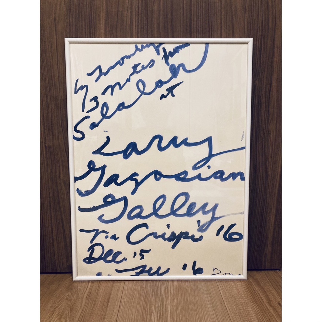 特注フレーム額装済 Cy Twombly サイ・トゥオンブリー 人気希少