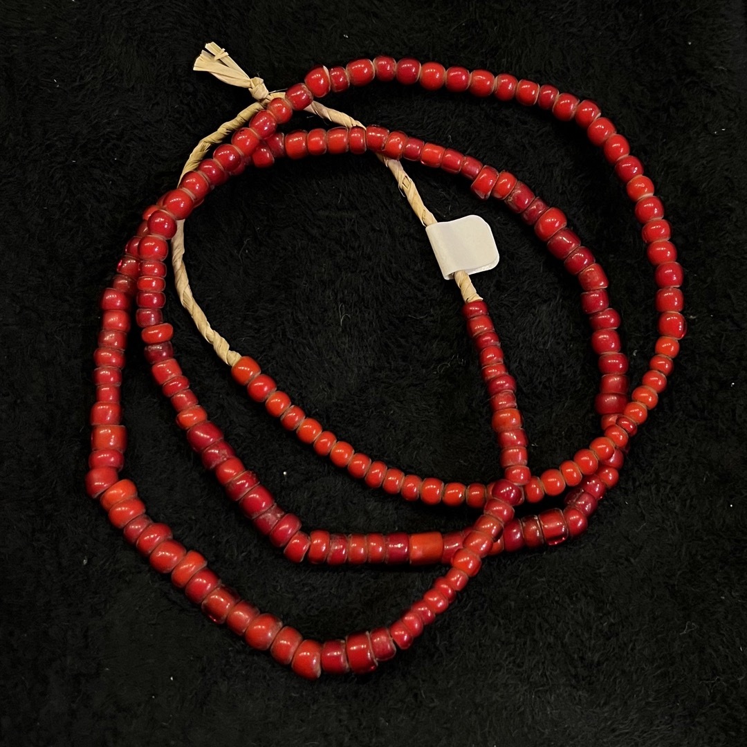 goro's - アンティーク ホワイトハーツ ビーズの通販 by #｜ゴローズ