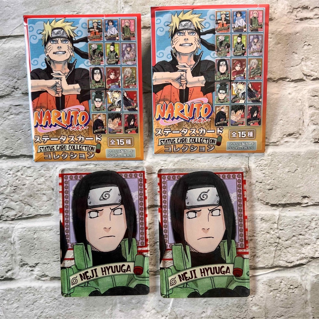 NARUTO ナルト JUMP SHOP ステータスカード 日向ネジの通販 by 🍙 shop