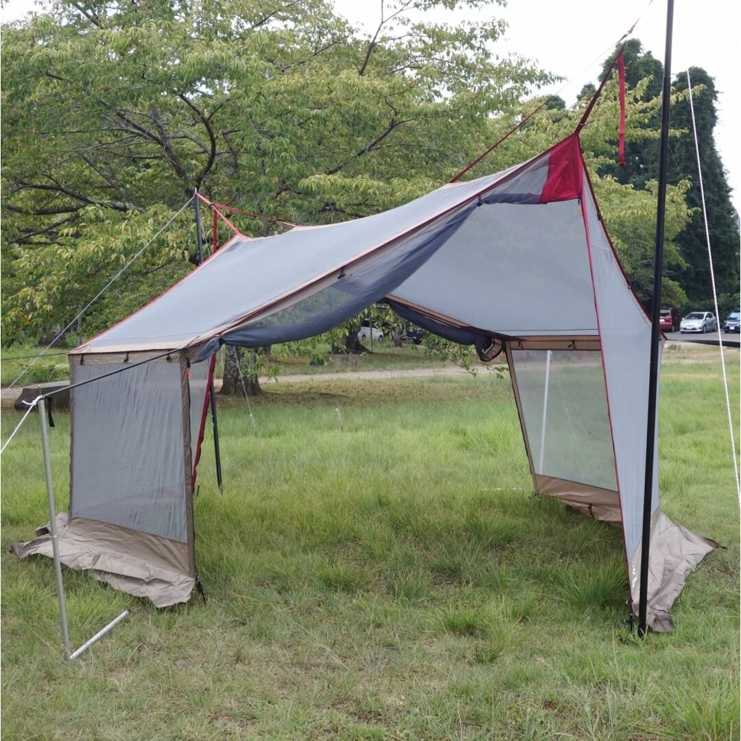 Snow Peak - 極美品 廃盤 スノーピーク snowpeak タープスクリーン