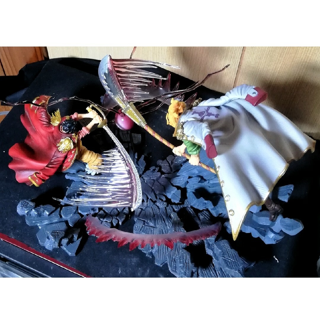 ワンピース manhood 白ひげ ロジャーフィギュア エフェクト ジオラマ