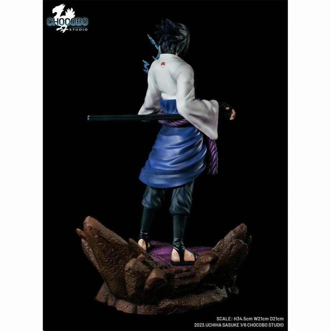 ナルト 疾風伝 うちはサスケ ガレージキット フィギュア 1/6スケールの