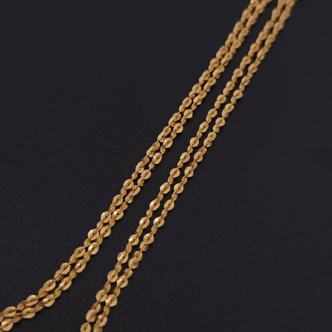 C91106) K18 italy 750刻印 チェーン ネックレスの通販 by すまとく's