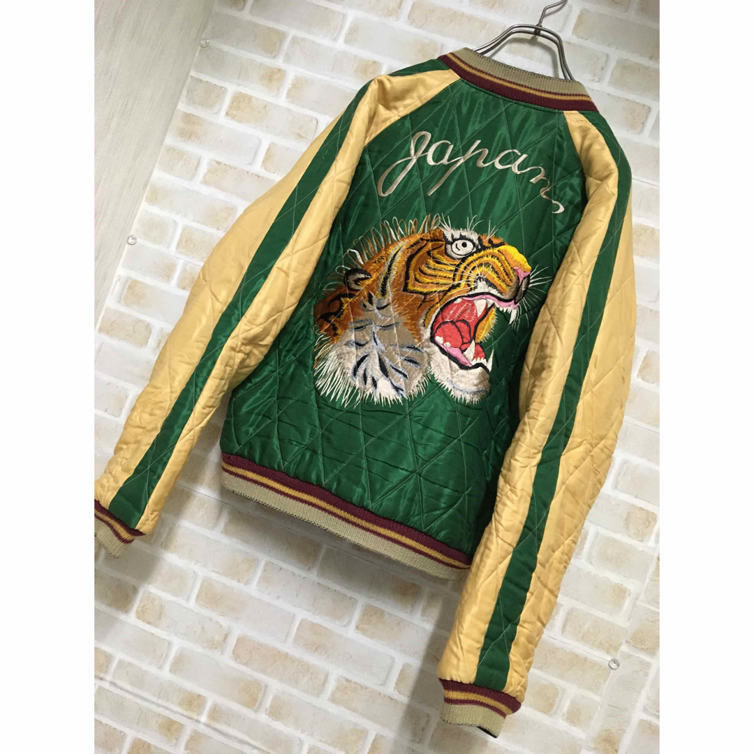 Talor Toyo - 【激レア】テーラー東洋 虎 薔薇 刺繍 鷹 リバーシブル