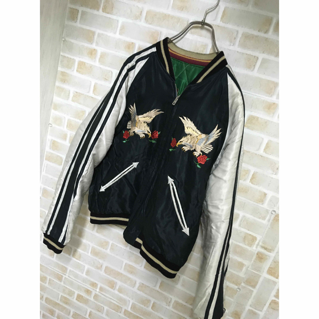 Talor Toyo - 【激レア】テーラー東洋 虎 薔薇 刺繍 鷹 リバーシブル