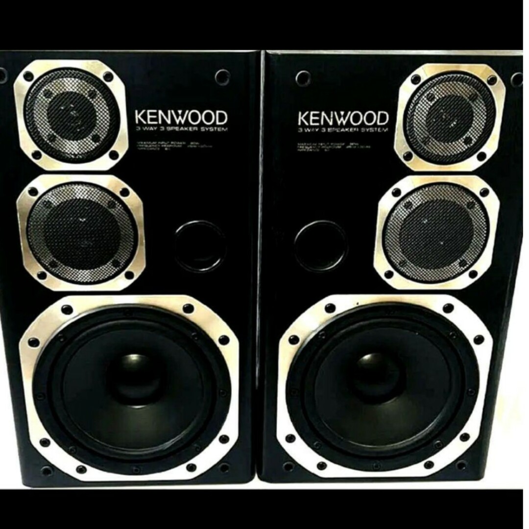 KENWOOD - KENWOOD高級コンポ ROXY DG1 の3wayスピーカー左右セットの