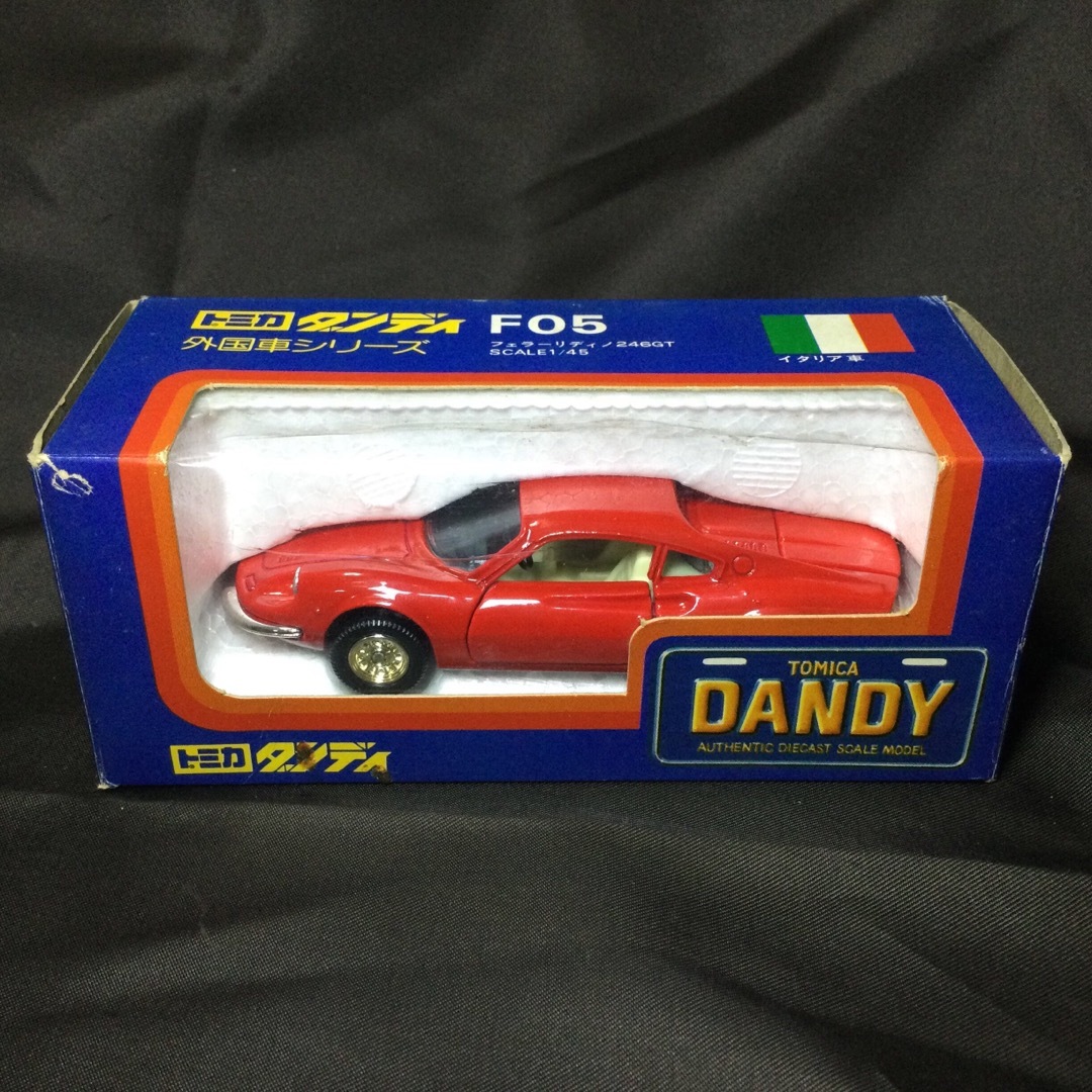 FERRARI Dino 246GT 1/45 トミカダンディ 外国車シリーズの通販 by