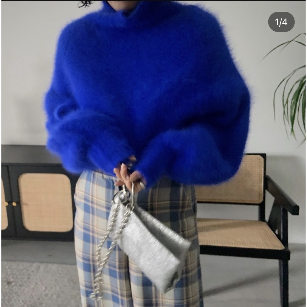 POPPING COLOR ANGORA KNIT