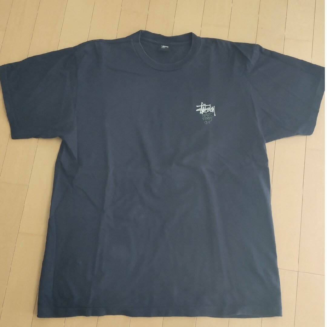 STUSSY - レア 90's OLD STUSSY ベスパ Tシャツ L 紺タグ オールドの