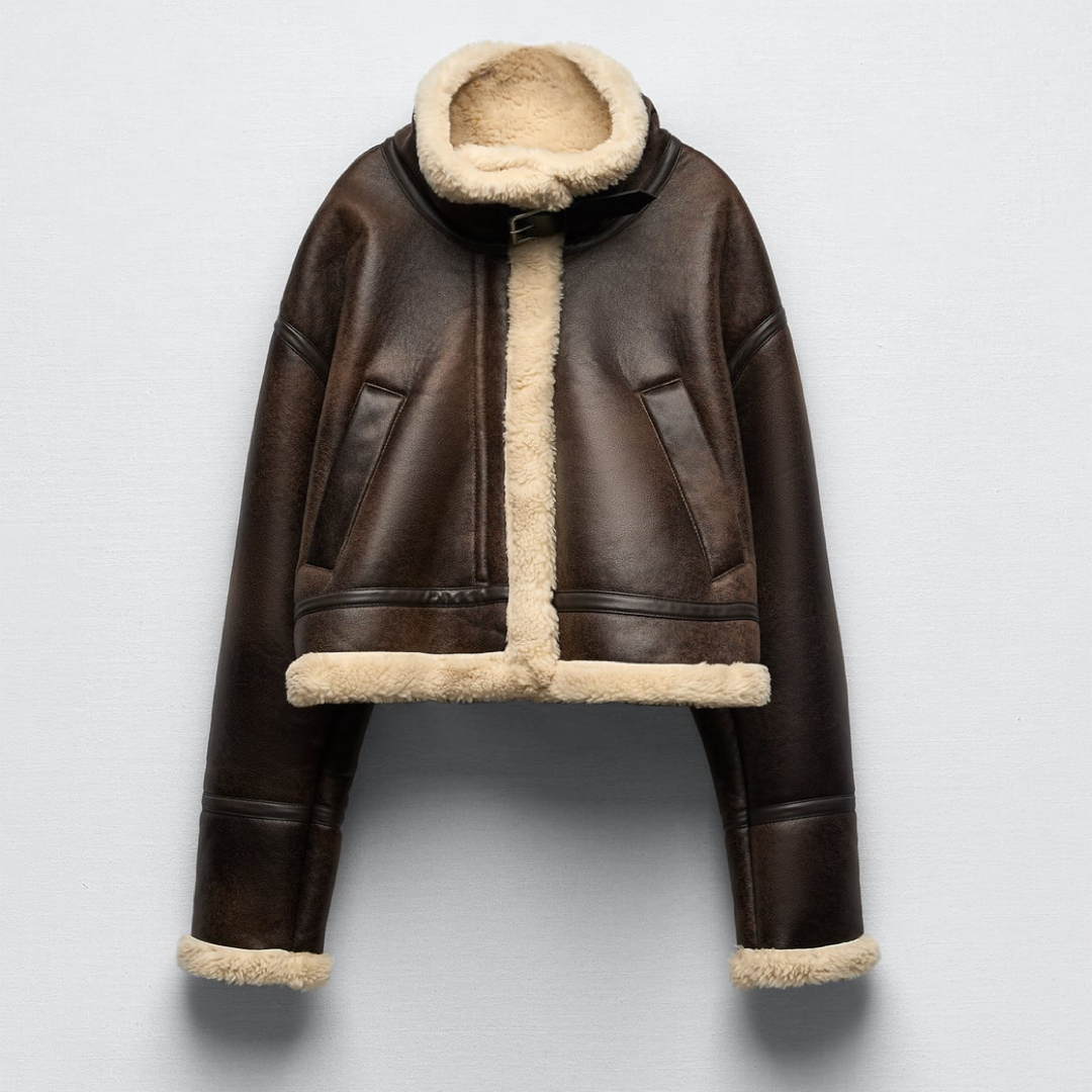 ZARA - ダブルフェイスジャケット ZARAの通販 by スター｜ザラならラクマ