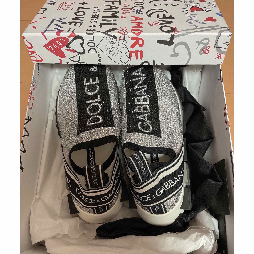 DOLCE&GABBANA - ドルガバ キラキラストーンシューズの通販 by MCRS