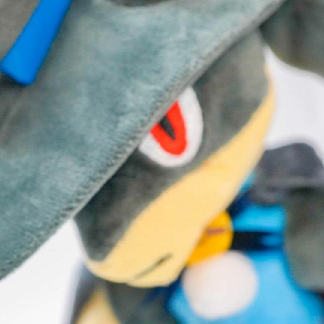 ハロウィンルカリオ ぬいぐるみ 色違い 黄色 30㎝ 紙袋付【残5のみ】の