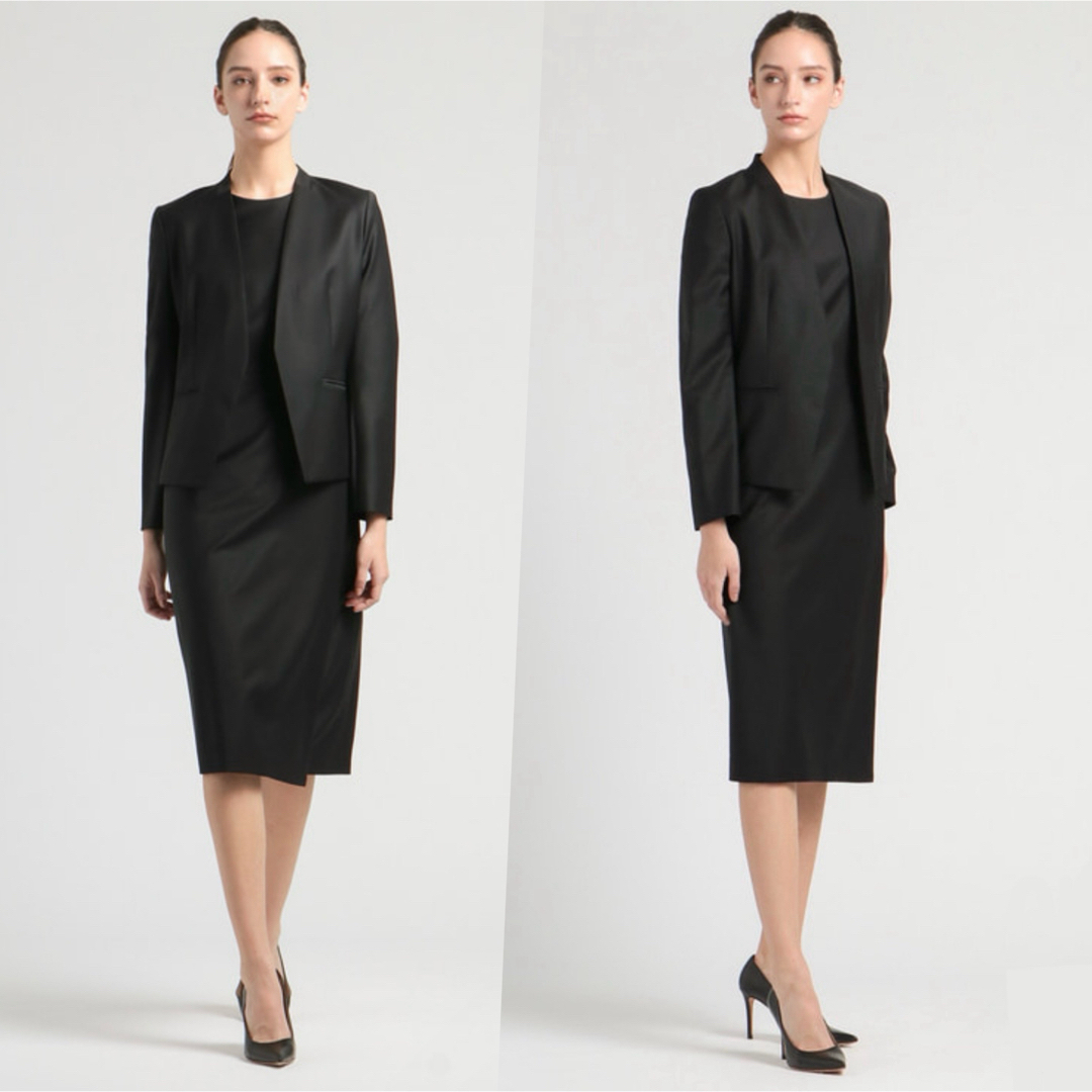 Theory luxe - theory luxe Executive 現行 セットアップ 38 黒の通販