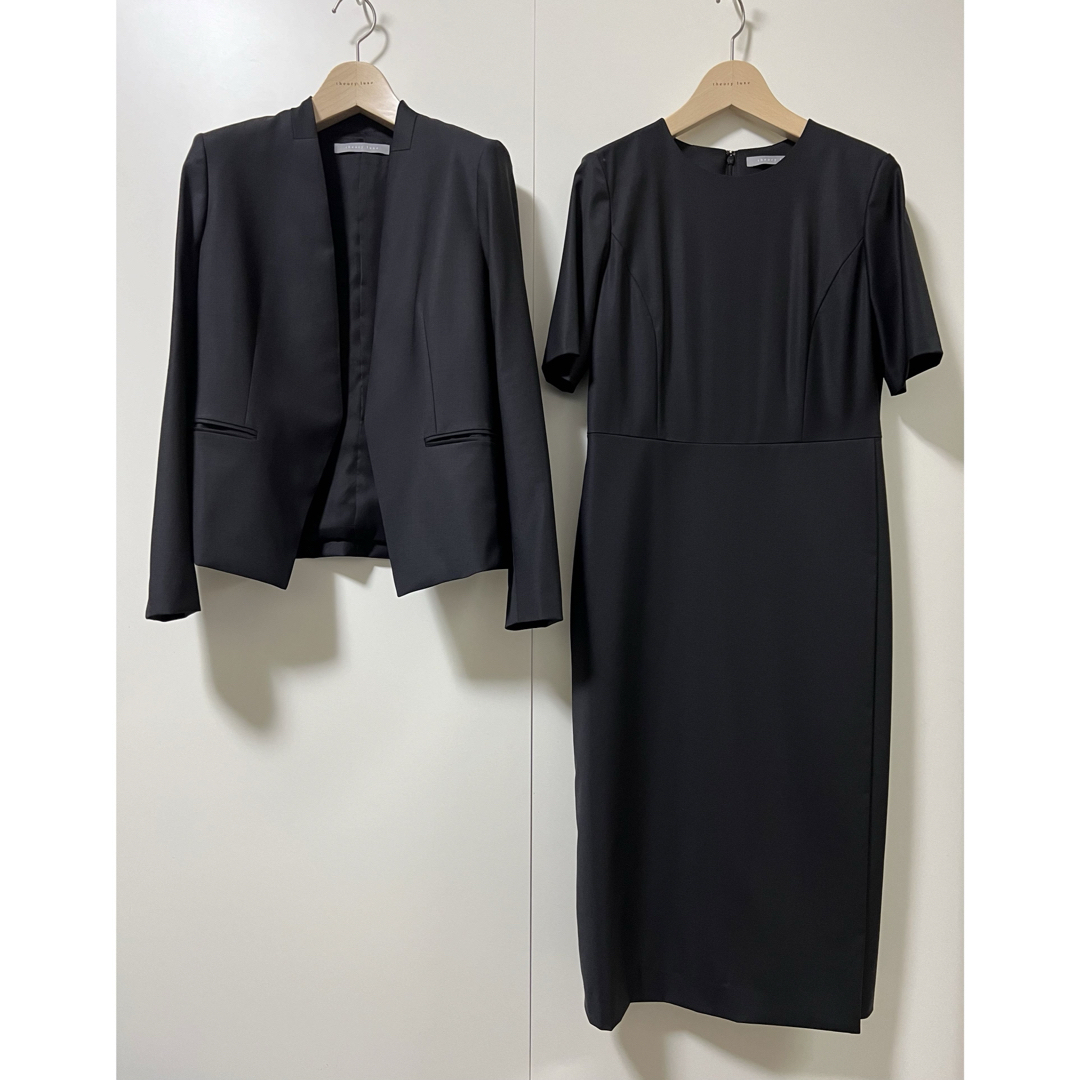 Theory luxe - theory luxe Executive 現行 セットアップ 38 黒の通販