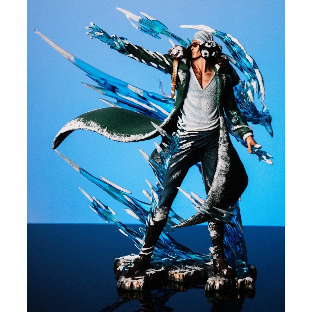 ワンピース 三大将 青キジ クザン フィギュア ガレージキット pop