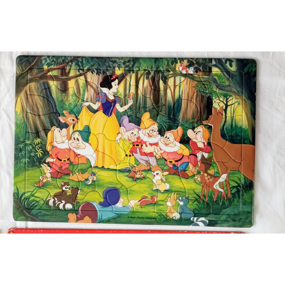 Disney - テンヨー ディズニー 白雪姫 レトロ チャイルドパズル パズル