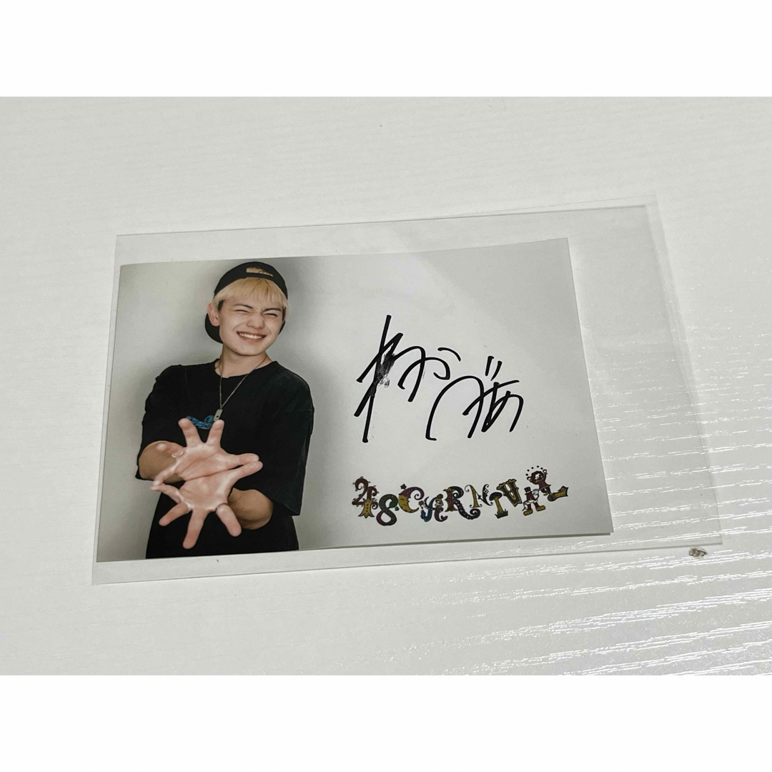 フォーエイト わかゔぁ 直筆サイン入りブロマイドの通販 by m's shop