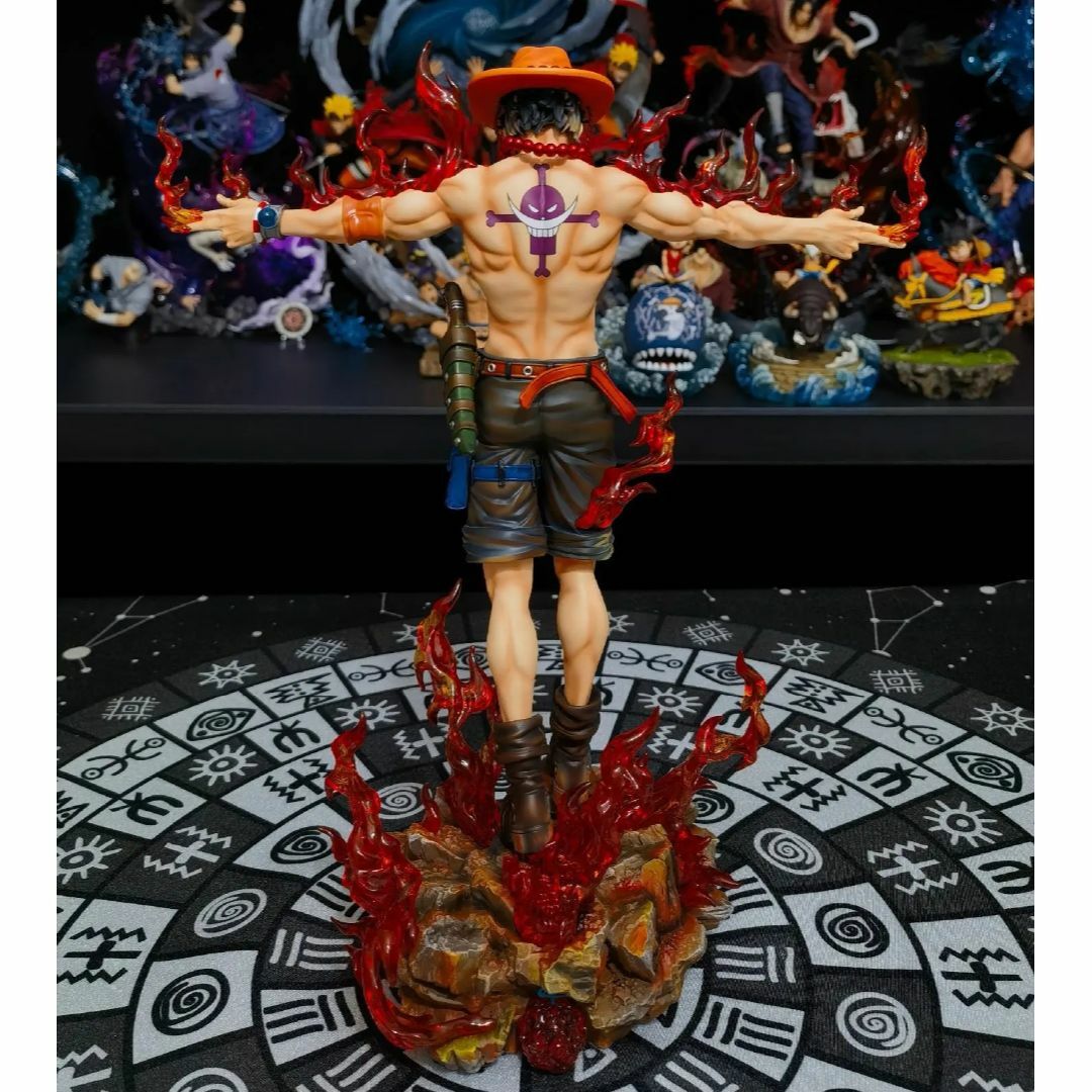 ワンピース エース フィギュア ガレージキット 塗装済み完成品の通販