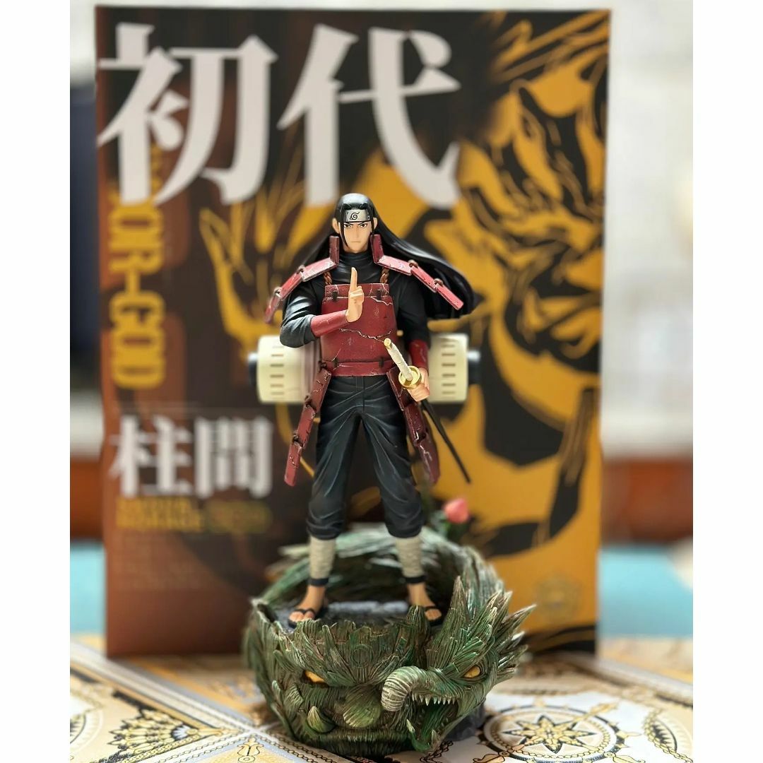 ナルト 千手柱間 初代火影 ガレージキット 塗装済み完成品 フィギュア