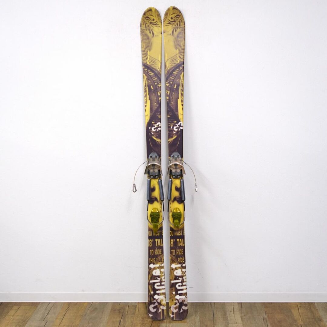 ジースリー G3 テレマークスキー ticket チケット 174cm センター 81mm