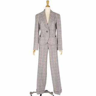 バーバリーロンドン パンツスーツ セットアップ テーラード 2B グレー