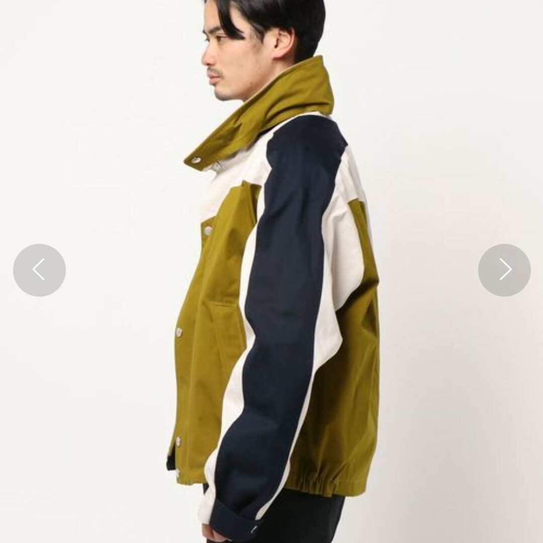 KENZO - 美品 KENZO カラーブロックコットンジャケット マルチカラー