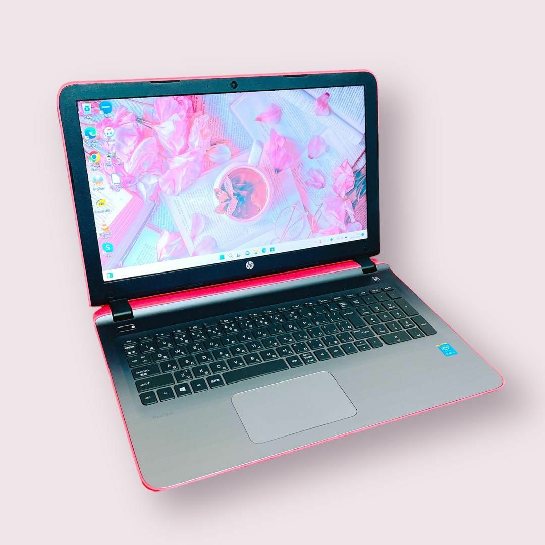 i5❣️かわいいピンク♡ノートパソコン✨Blu-ray❣️初心者向け ピンク