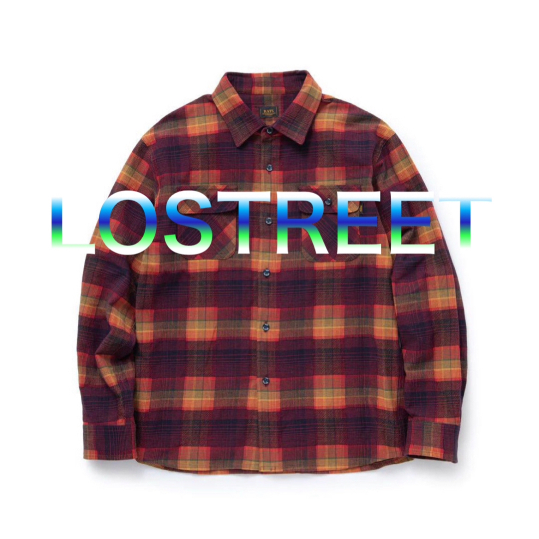 RATS - 【木村拓哉着用】 RATS MULTI COLOR CHECK SHIRT Lの通販 by