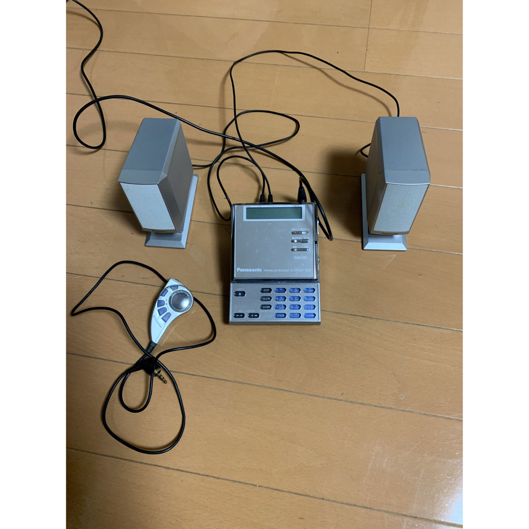 ◇ジャンク品◇ Panasonic ポータブルMDレコーダー SJ-MR250の通販 by