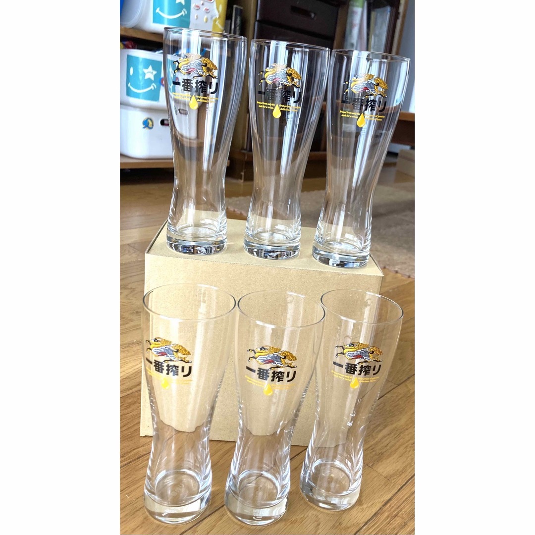 キリン - 【新品】6個セット☆非売品 ビールグラス キリン 一番絞り