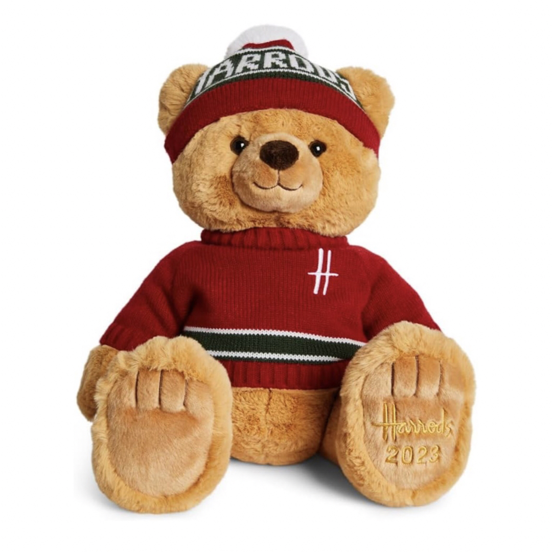 ハロッズ Harrods ぬいぐるみ テディベア 2023 クリスマス ベアの通販
