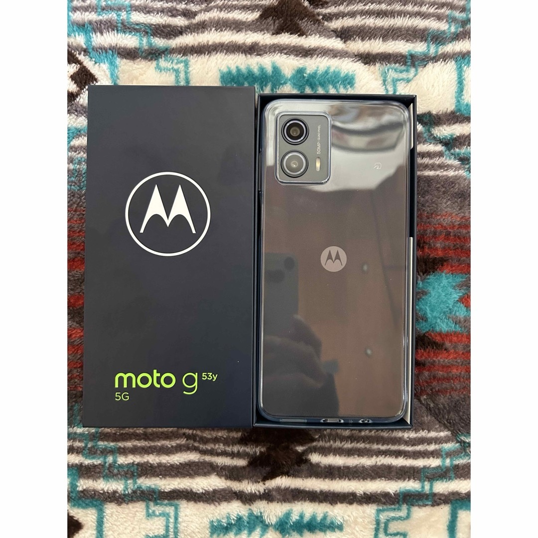 Motorola - NIKKYOさん専用moto g53y 5G インクブラック 128 GBの通販